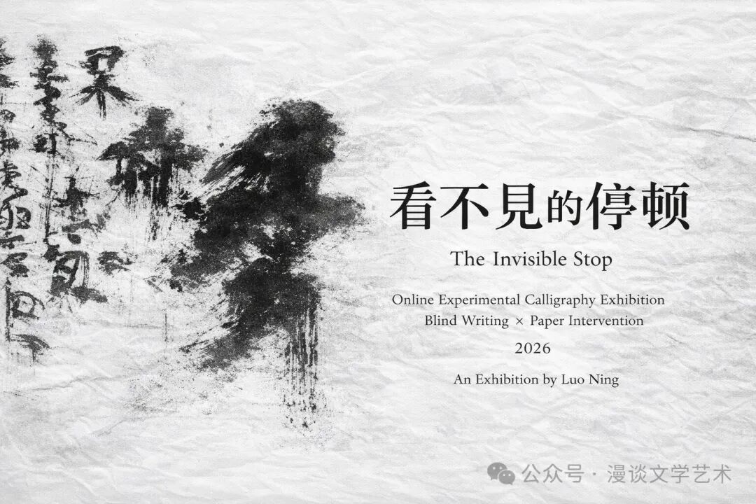 "Luo Ning Experimental Calligraphy Exhibition - The Invisible Pause Came to a Successful End"